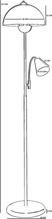 Produktbild Opviq Vexia Mantar (E27)