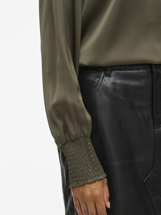 Actual product image Vila VIELLETTE Rundhals Oberteil mit langen Ärmeln (40)