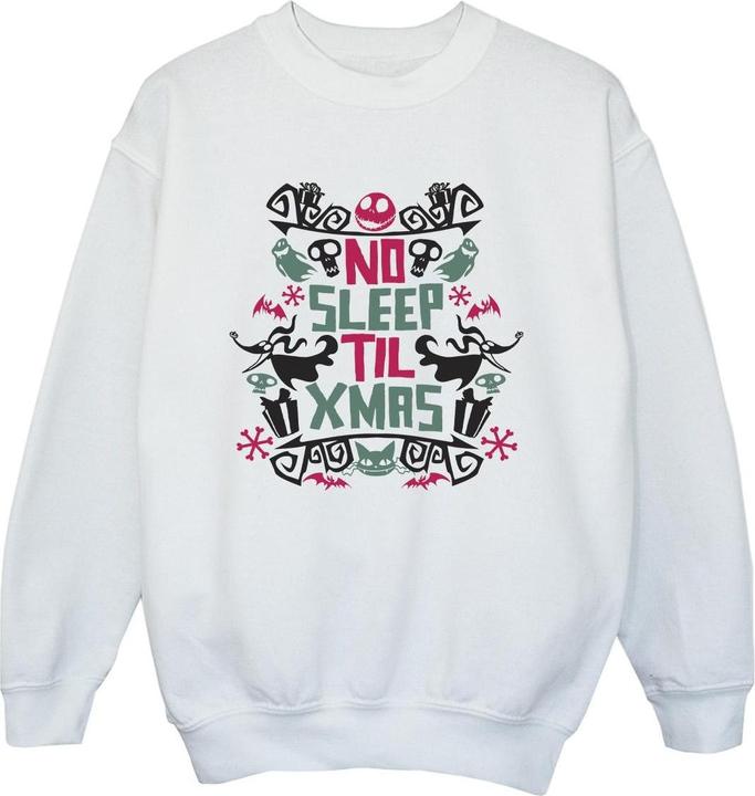 Produktbild Disney The Nightmare Before Christmas No Sleep Til Xmas Sweatshirt Jungen (116)