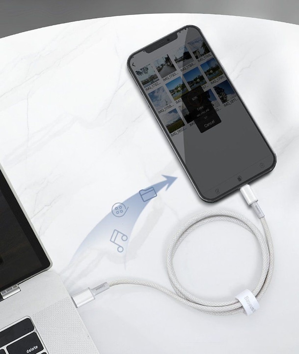 Actual product image Baseus USB C – Lightning (1 m, USB 3.2 Gen 1)