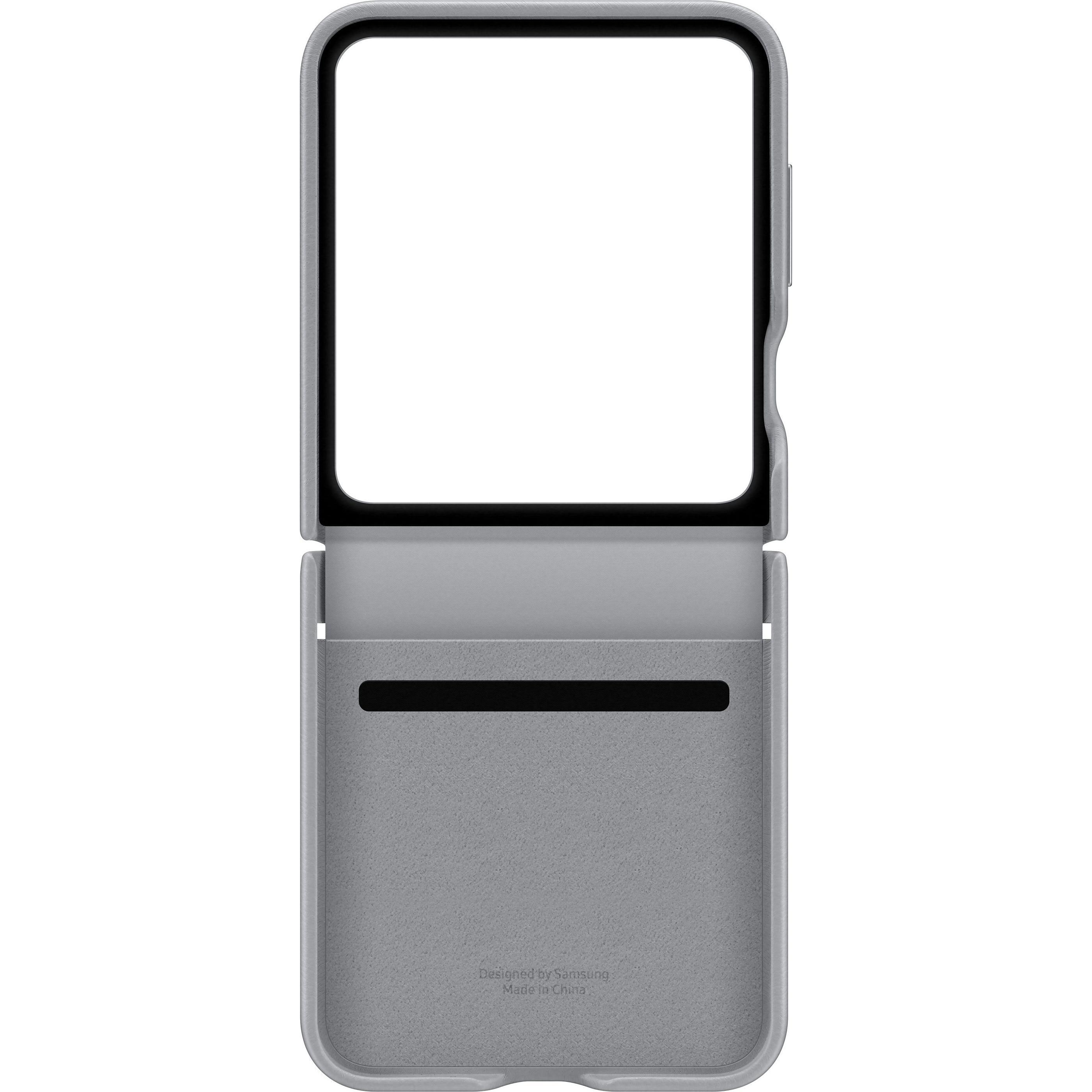 Samsung Cover (Samsung Galaxy Z Flip6), Smartphone Hülle, Grau