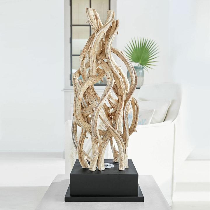 Actual product image Loberon Floor lamp Nadi brown/black (GU10)