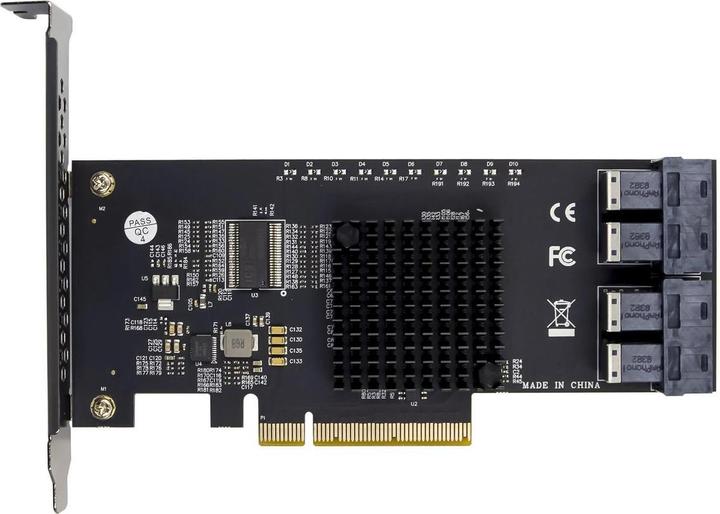 Produktbild MicroConnect PCI-E PEX8724 4-U.2 SFF8643