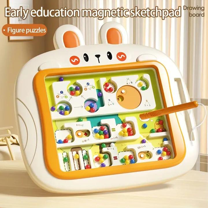 Image du produit Activity Board Planche à dessin magnétique sur le thème du lapin pour les enfants de 3 à 8 ans - jouet éducatif