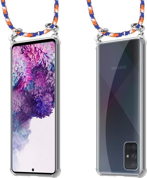 Produktbild Cadorabo TPU Handy Kette SILBER Cover