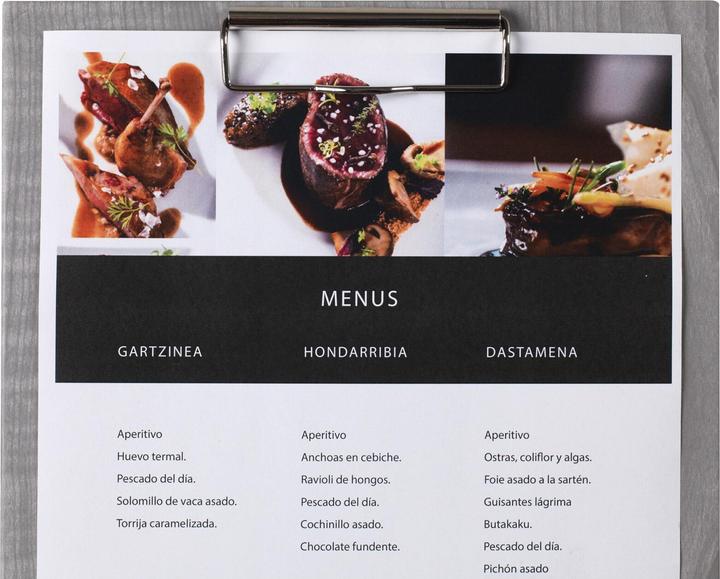 Actual product image Lacor Menu folder Max 23.5x33.5cm A4