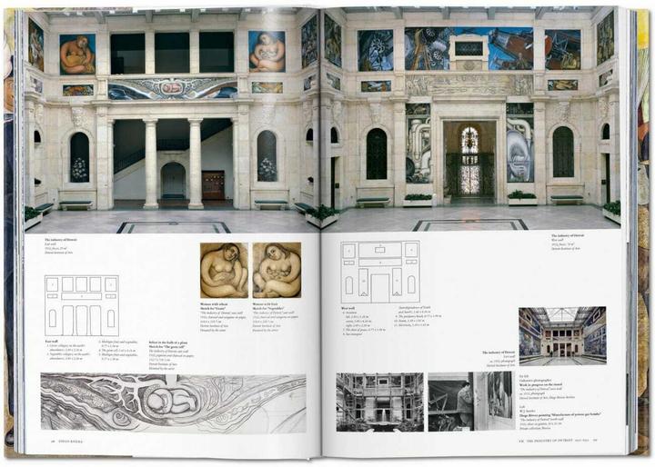 Produktbild Diego Rivera. Sämtliche Wandgemälde (Deutsch, Luis-Martín Lozano, 2017)