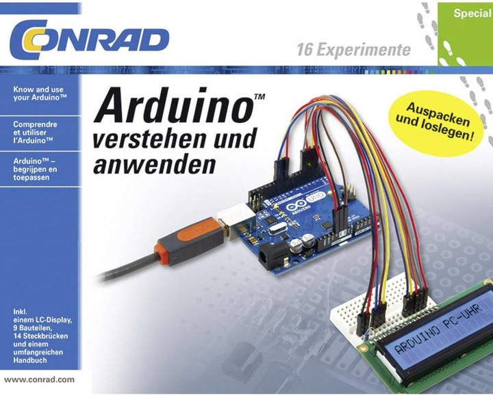 Produktbild Conrad Components Lernpaket Arduino verstehen und anwenden