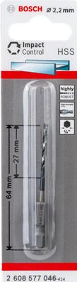 Actual product image Bosch Professional Zubehör HSS twist drill with hexagonal shank 6.0 mm (6.0 mm)