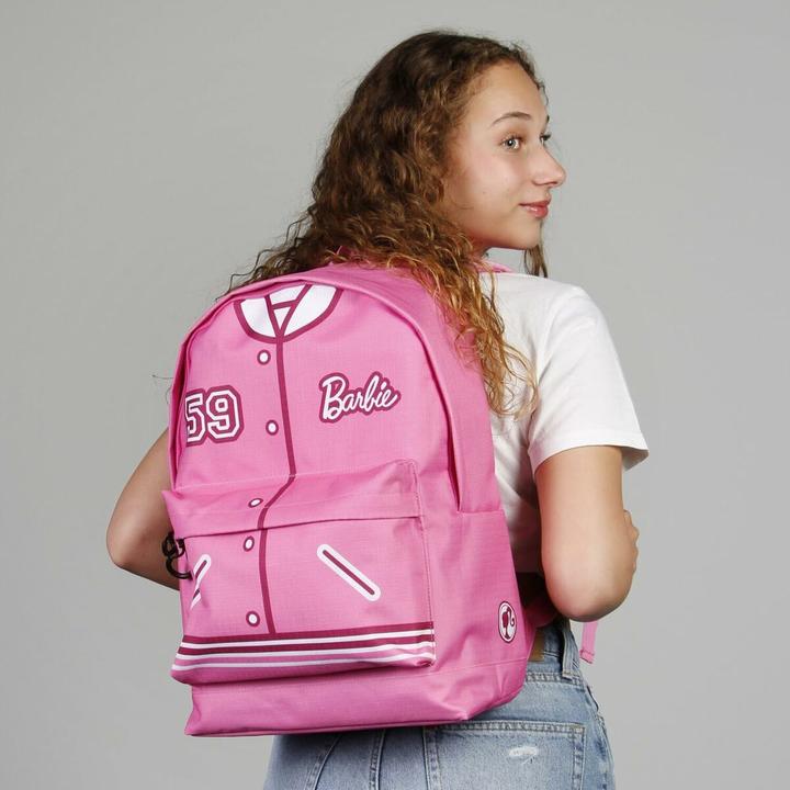 Actual product image Karactermania BARBIE - Varsity - Sac à Dos HS FAN '43x30x18cm' (24 l)