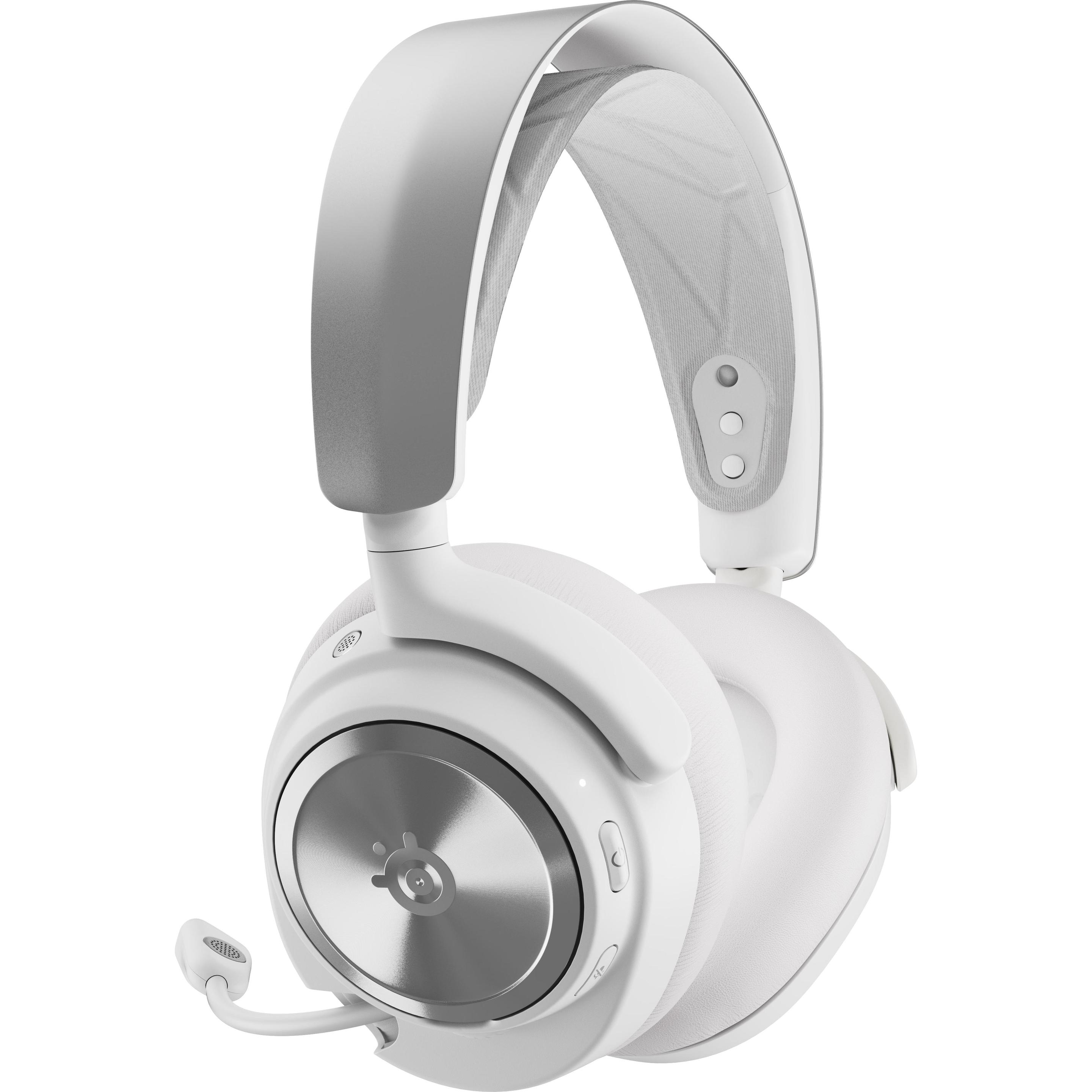 SteelSeries Arctis Nova Pro Wireless (Kabellos), Gaming Headset, Weiss