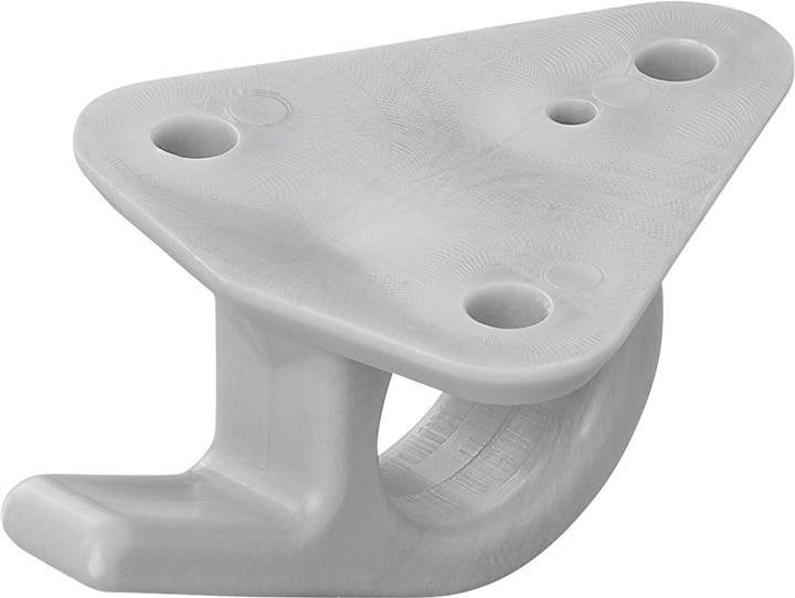 Image du produit ProPlus Crochet de bâche plastique avec oeillet 48x45mm 5 pcs sous blister (4,5 x 6,5 cm)