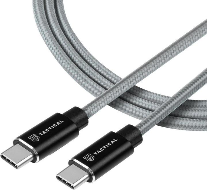 Source Fast Rope Kevlar-Kabel USB-C|USB-C 100W 20V|5A 2m Grau (2 m, USB 2.0, 100 W)