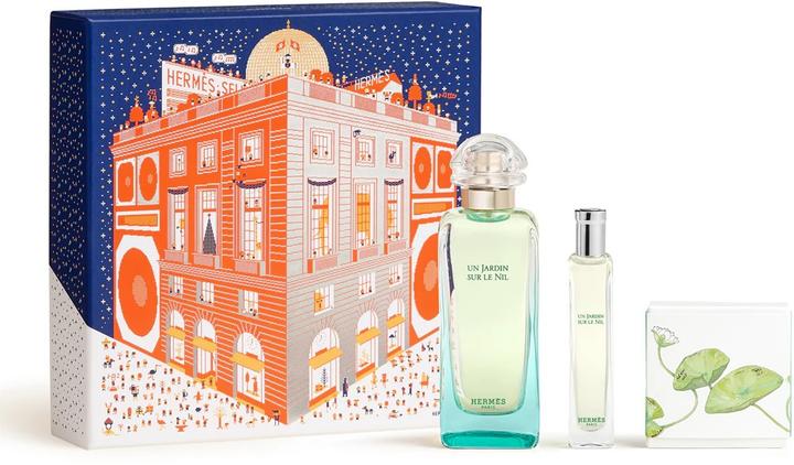 Actual product image Hermès Un Jardin sur le Nil Eau de Toilette 100ml + 15ml + Seife 50g (Body care set)