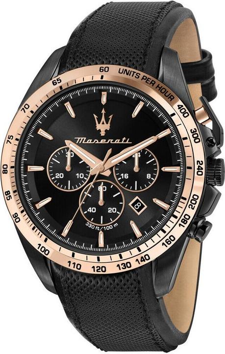 Produktbild Maserati Quarz Armbanduhr R8871612038 Gold Gehäusematerial=Edelstahl (Analoguhr, 45 mm)