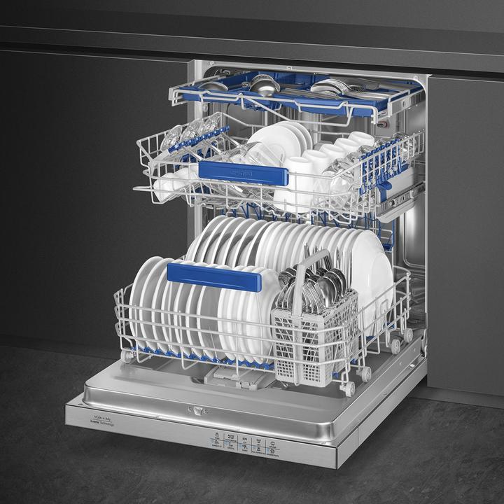 Produktbild Smeg LSP324BQX 82x60 cm, Edelstahlfront