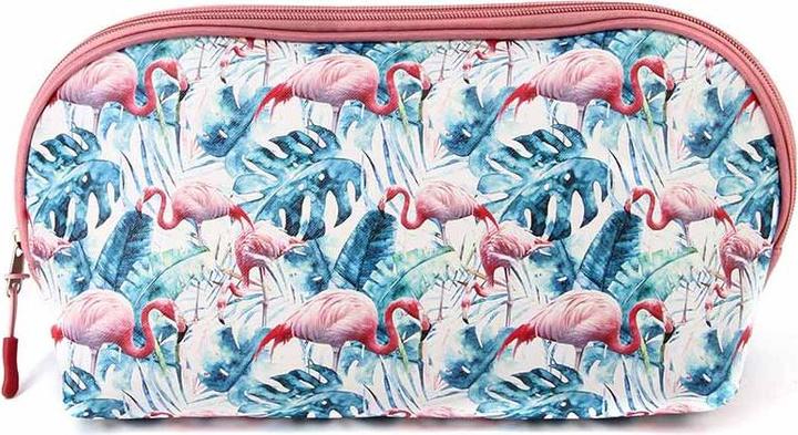 Image du produit Oh My Pop! Sac de toilette Jelly Flamenco Tropical