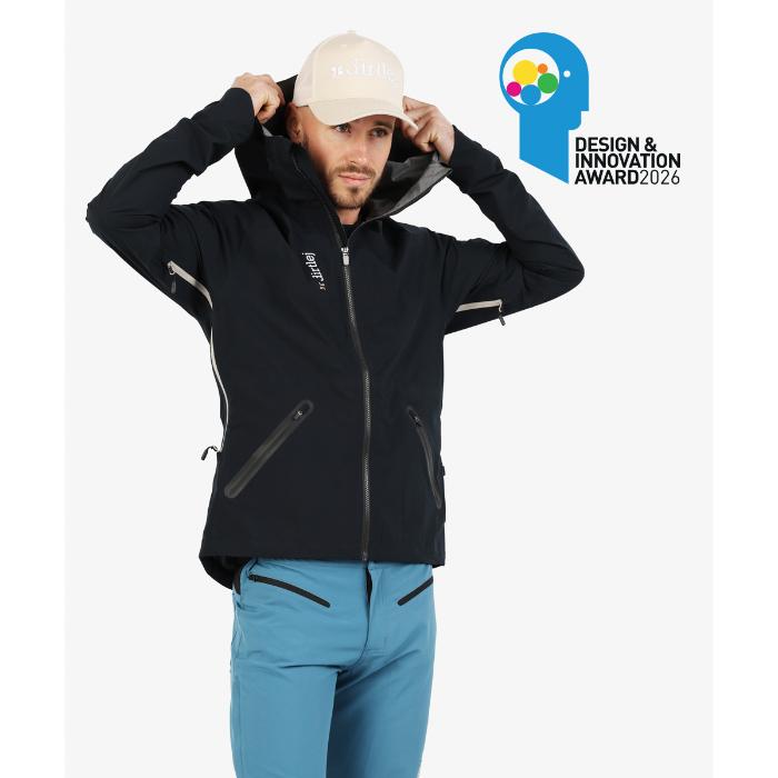 Image du produit dirtlej Weathershield waterproof Regenjacke 2.0, black (XXL)