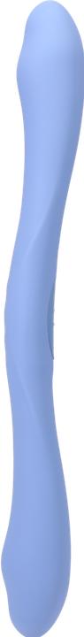 Actual product image Tryst Duet - Double Ended Vibrator with Wireless Remote - Periwinkle