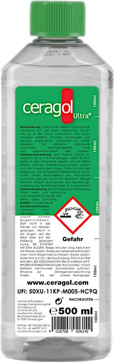 Produktbild Ceragol ultra Bio Entkalker (500 ml)