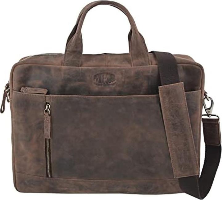 Produktbild Pridesoul Laptoptasche Leder braun (15")