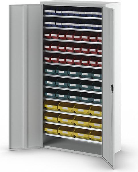 Image du produit kaiserkraft Armoire à bacs avec ou sans bacs à étagères (100 cm, 197 cm)