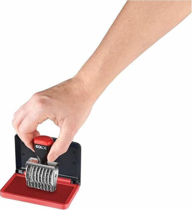 Image du produit Colop Tampon encreur "Micro 1", (L)90 x (P)50 mm, rouge