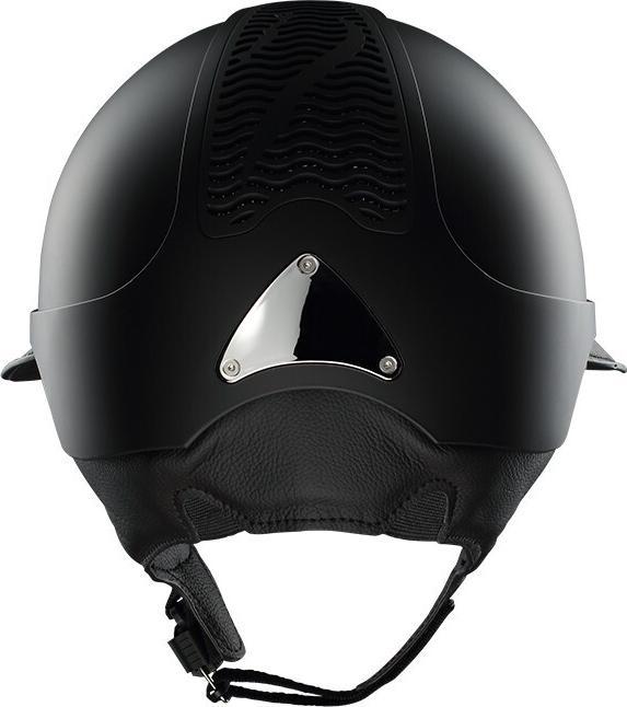 Actual product image Antarès Sellier riding helmet précision eclipse chrome