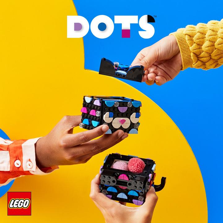 Produktbild LEGO Geheimbox Katze (41924, LEGO Dots)