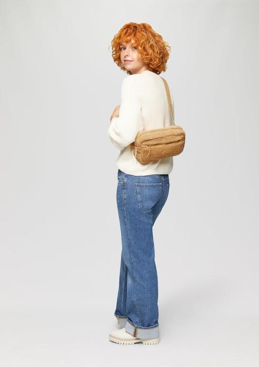 Actual product image S.Oliver Tasche Crossbody-Bag aus Teddyplüsch