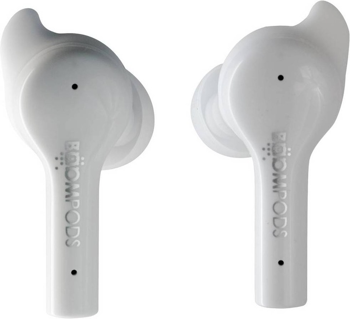 Boompods Bassline GO Bluetooth® HiFi In Ear Kopfhörer In Ear Headset, Lautstärkeregler, schweissresistente... (ANC, 23 h, Kabellos)