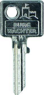 Burg Wächter Schlüssel-Rohlinge 64 / 65 / 66