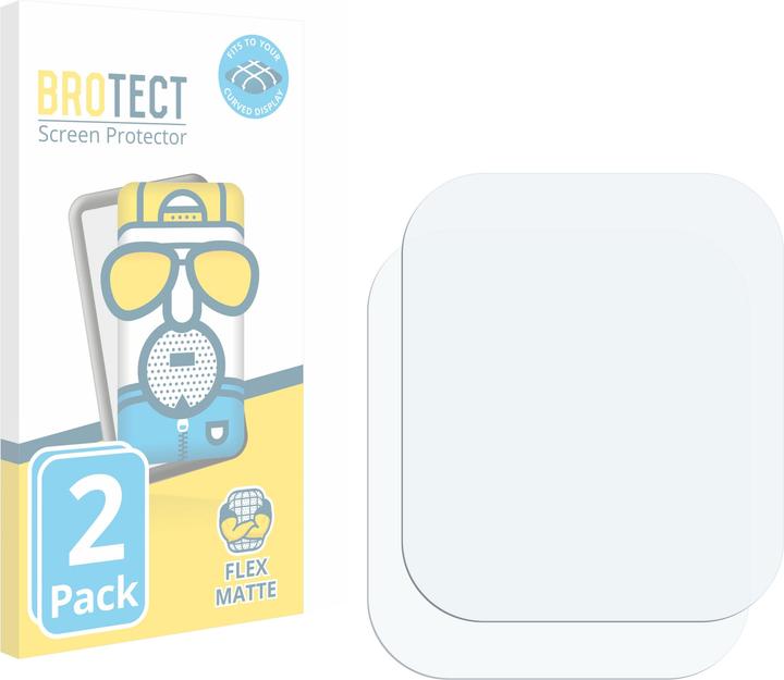 Produktbild BROTECT Fullscreen für SilverCrest SFW 200 1.4" Schutzfolie Displayschutz Folie Matt Entspiegelungsfolie