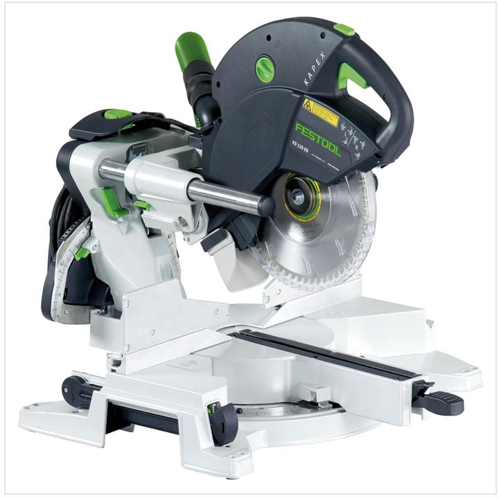 Produktbild Festool KS 120 EB KAPEX Kapp Zugsäge 1600W 260 mm ( 561283 ) + Sägeblatt HW