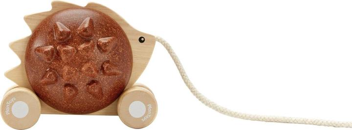 Produktbild Plantoys Houten Speelgoed Trek-Egel - Bruin