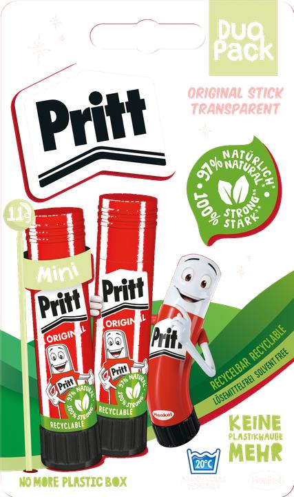 Produktbild Pritt Klebestift 11 g, 2 Stück
