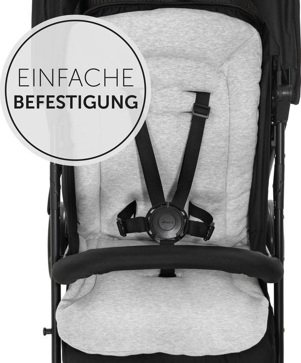 Produktbild Hauck Pushchair Seat Liner Light Grey