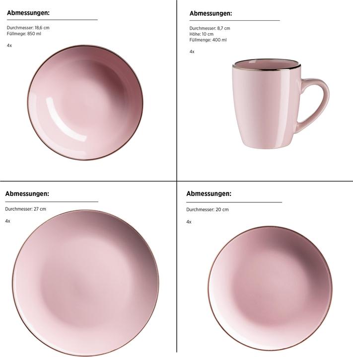 Produktbild Mäser Metallic Rim (16 Stk.)