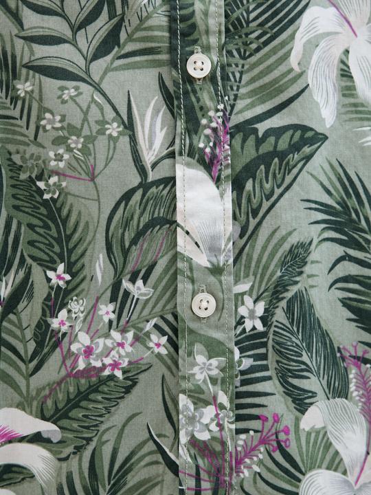 Produktbild Jack & Jones Jjhawaii Aop Shirt Ss Ln (M)