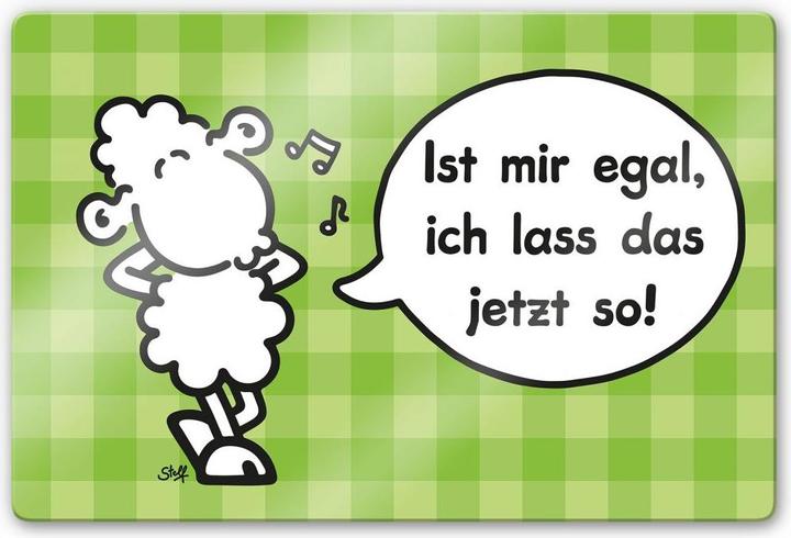 Actual product image Sheepworld Word heroes Never mind (60 x 40 cm)