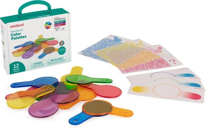 Miniland Translucent Farbige Stäbchen