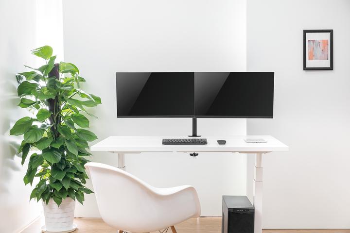 Actual product image Manhattan Table mount monitor arm for two displays 33 813 (Table, 32", 16 kg)