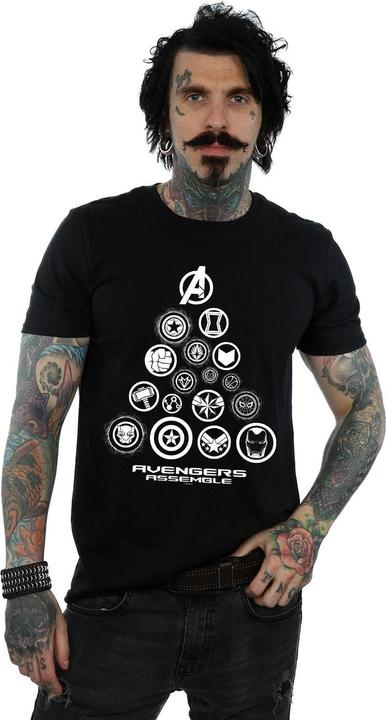 Produktbild Avengers Endgame Pyramid Icons TShirt (XXL)