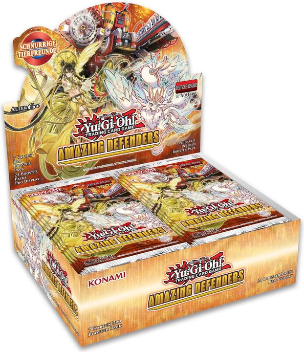 Yu-Gi-Oh Amazing Defenders: Booster Display