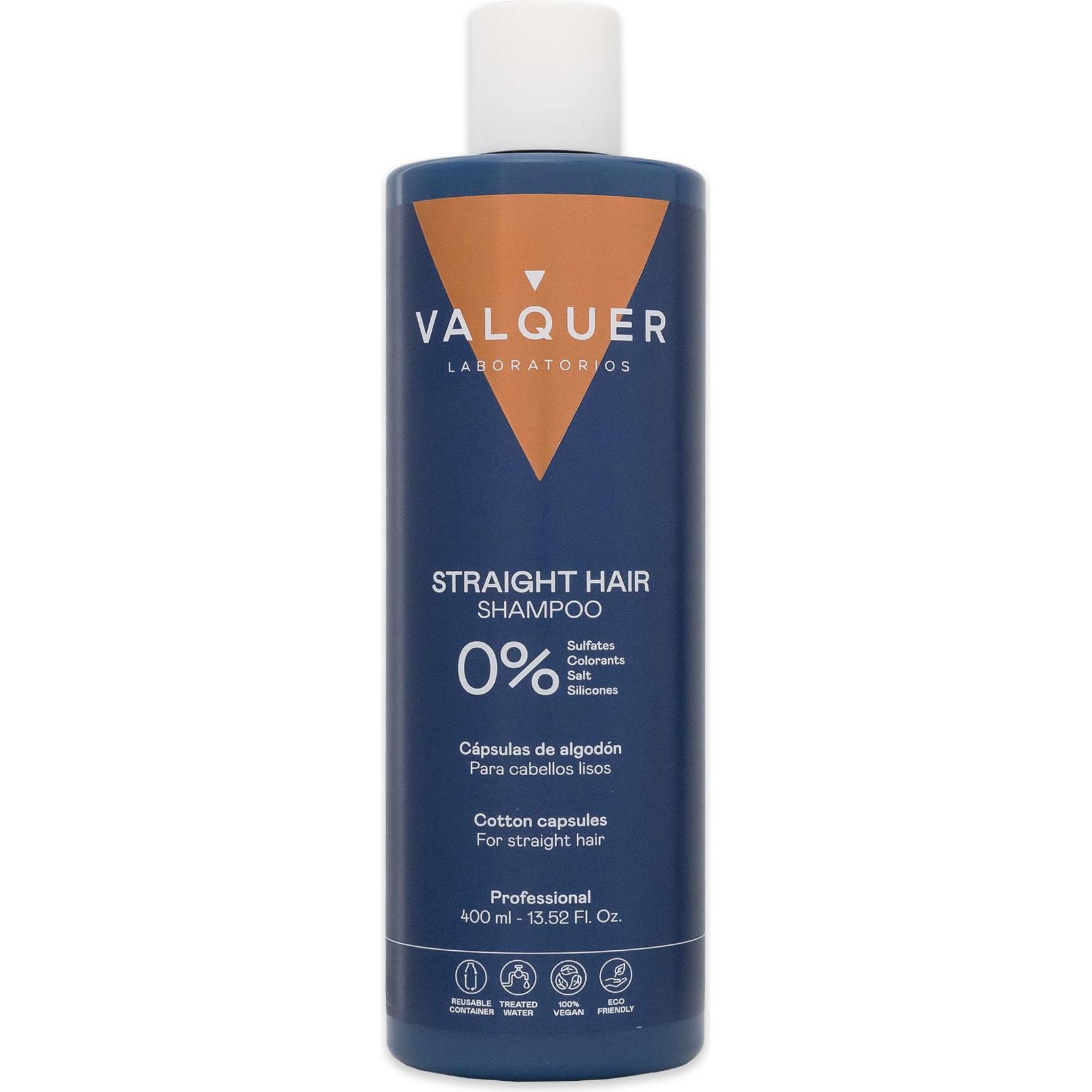 Thumbnail - Valquer, Shampoo, Smooth Hair Shampoo 400ml (400 ml, Flüssiges Shampoo)