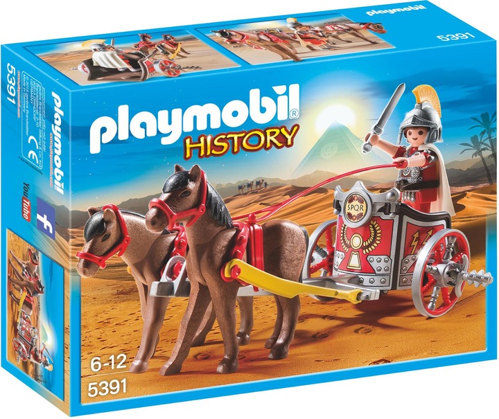 Produktbild Playmobil Römer-Streitwagen (5391, Playmobil History)