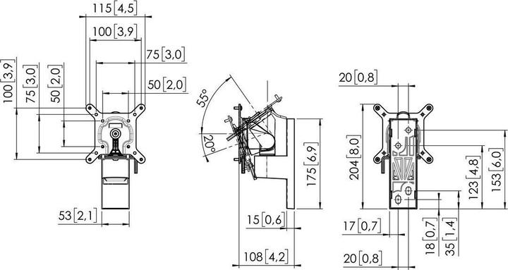 Produktbild Vogels Momo 2116 (Tisch, 43", 20 kg)