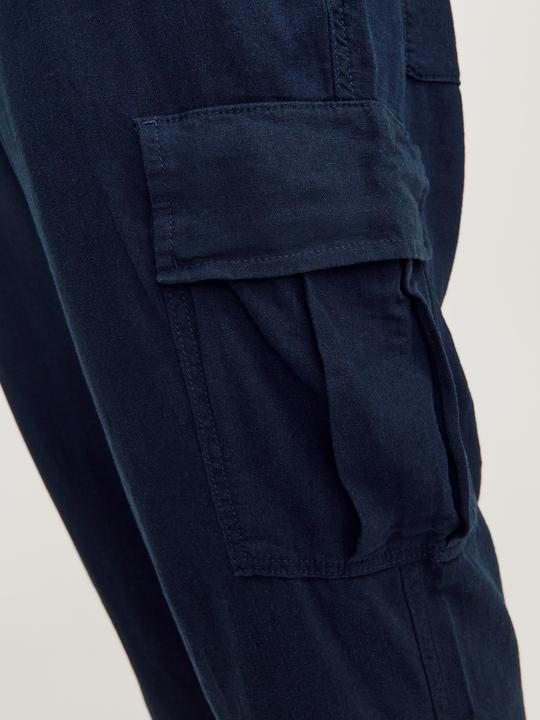Produktbild Jack & Jones Jpstbill Jjnate Linen Blend Cargo Pls (42)