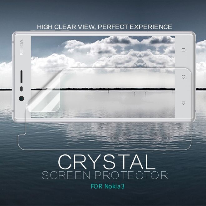 Actual product image Nillkin Super Clear Series (1 Piece, Nokia 3)