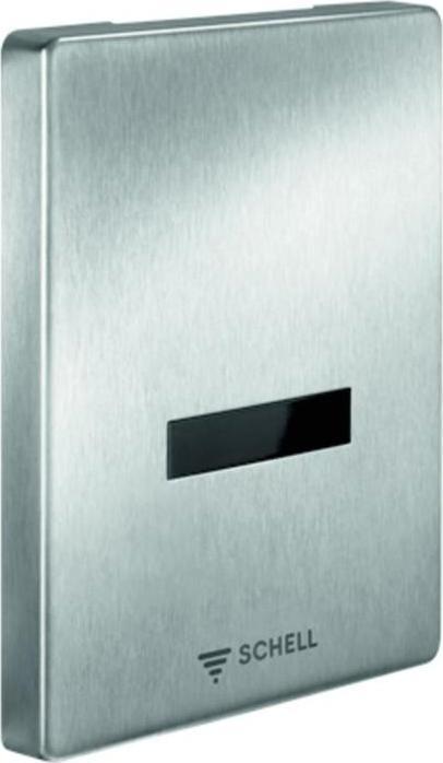 Schell Urinal control EDITION E 230 V mains operation vandal-proof stainless steel